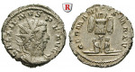 Römische Kaiserzeit, Gallienus, Antoninian 257-258, ss-vz/vz