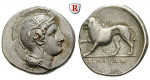 Italien-Lukanien, Velia, Didrachme 334-300 v.Chr., vz/ss+