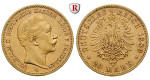 Deutsches Kaiserreich, Preussen, Wilhelm II., 20 Mark 1889, A, ss+, J. 250