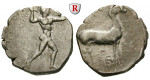 Italien-Bruttium, Kaulonia, Stater 420-410 v.Chr., ss+/ss