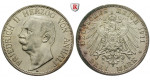 Deutsches Kaiserreich, Anhalt, Friedrich II., 3 Mark 1911, A, ss+, J. 23