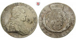 Sachsen, Albertinische Linie, Friedrich August III., Konventionstaler 1806, ss-vz