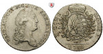Sachsen, Albertinische Linie, Friedrich August III., Konventionstaler 1789, ss-vz