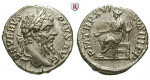 Römische Kaiserzeit, Septimius Severus, Denar 208, f.vz