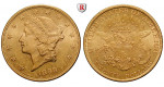 USA, 20 Dollars 1899, 30,09 g fein, f.vz