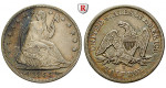 USA, 1/2 Dollar 1855, ss+