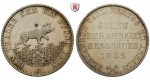 Anhalt, Anhalt-Bernburg, Alexander Carl, Ausbeutetaler 1862, ss-vz