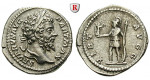 Römische Kaiserzeit, Septimius Severus, Denar 200-201, vz/ss-vz