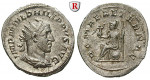 Römische Kaiserzeit, Philippus I., Antoninian, vz