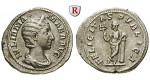 Römische Kaiserzeit, Julia Mamaea, Mutter des Severus Alexander, Denar 228, ss-vz