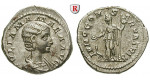 Römische Kaiserzeit, Julia Mamaea, Mutter des Severus Alexander, Denar 225-235, f.vz