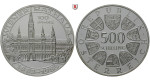 Österreich, 2. Republik, 500 Schilling 1983-1998, 22,2 g fein, vz
