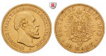 Deutsches Kaiserreich, Mecklenburg-Schwerin, Friedrich Franz II., 10 Mark 1878, A, 3,58 g fein, ss-vz, J. 231