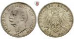 Deutsches Kaiserreich, Anhalt, Friedrich II., 3 Mark 1909, A, ss+, J. 23
