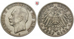Deutsches Kaiserreich, Baden, Friedrich II., 5 Mark 1908, G, ss, J. 40
