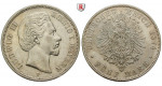 Deutsches Kaiserreich, Bayern, Ludwig II., 5 Mark 1874, D, ss, J. 42
