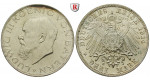 Deutsches Kaiserreich, Bayern, Ludwig III., 3 Mark 1914, D, vz, J. 52