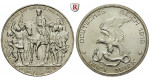 Deutsches Kaiserreich, Preussen, Wilhelm II., 3 Mark 1913, Der König rief, vz-st/vz, J. 110