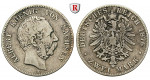 Deutsches Kaiserreich, Sachsen, Albert, 2 Mark 1876, E, f.ss, J. 121