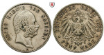 Deutsches Kaiserreich, Sachsen, Georg, 5 Mark 1904, E, ss, J. 130