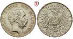 Deutsches Kaiserreich, Sachsen, Albert, 2 Mark 1902, Auf seinen Tod, E, vz+, J. 127