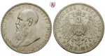 Deutsches Kaiserreich, Sachsen-Meiningen, Georg II., 5 Mark 1902, Bart berührt den Perlkreis, D, ss-vz, J. 153a