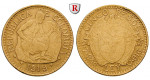 Kolumbien, Republik, 5 Pesos 1919, 7,26 g fein, ss