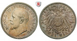 Deutsches Kaiserreich, Lippe, Leopold IV., 2 Mark 1906, A, vz/vz-st, J. 78