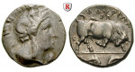 Italien-Lukanien, Thurium, Stater 350-300 v.Chr., ss/vz