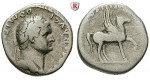 Römische Kaiserzeit, Domitianus, Caesar, Denar 76-77, f.ss