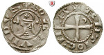 Kreuzfahrerstaaten, Antiochia - Fürstentum, Bohemund III., Denar 1163-1201, ss