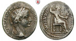 Römische Kaiserzeit, Tiberius, Denar 14-37, f.ss