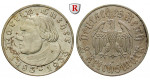 Drittes Reich, 2 Reichsmark 1933, Luther, A, vz+, J. 352