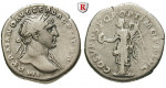 Römische Kaiserzeit, Traianus, Denar 103-111, ss