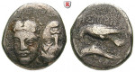 Thrakien-Donaugebiet, Istros, Drachme 4. Jh. v.Chr., ss