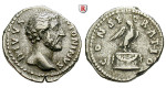 Römische Kaiserzeit, Antoninus Pius, Denar nach 161, ss-vz