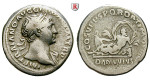 Römische Kaiserzeit, Traianus, Denar 107-108, ss/f.ss