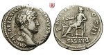 Römische Kaiserzeit, Hadrianus, Denar 119-122, ss+