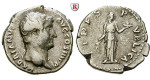 Römische Kaiserzeit, Hadrianus, Denar 136, ss+