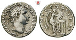 Römische Kaiserzeit, Traianus, Denar 101-102, ss+
