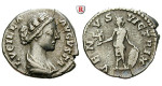 Römische Kaiserzeit, Lucilla, Frau des Lucius Verus, Denar 161-167, ss