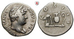 Römische Kaiserzeit, Hadrianus, Denar 125-127, ss