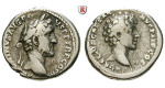 Römische Kaiserzeit, Antoninus Pius, Denar 140, ss