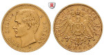 Deutsches Kaiserreich, Bayern, Otto, 10 Mark 1902, D, ss/ss-vz, J. 201