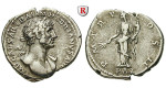 Römische Kaiserzeit, Hadrianus, Denar 118, ss+