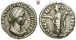 Römische Kaiserzeit, Lucilla, Frau des Lucius Verus, Denar 161-167, ss