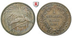 Nebengebiete, Deutsch-Neuguinea, 1 Neu-Guinea Mark 1894, Paradiesvogel, A, vz, J. 705
