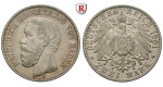 Deutsches Kaiserreich, Baden, Friedrich I., 2 Mark 1901, G, ss, J. 28