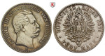 Deutsches Kaiserreich, Hessen, Ludwig III., 5 Mark 1876, H, ss, J. 67