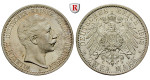 Deutsches Kaiserreich, Preussen, Wilhelm II., 2 Mark 1902, A, vz, J. 102